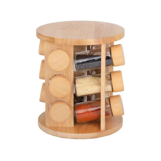 CONDIMENTERO GIRATORIO DE BAMBU